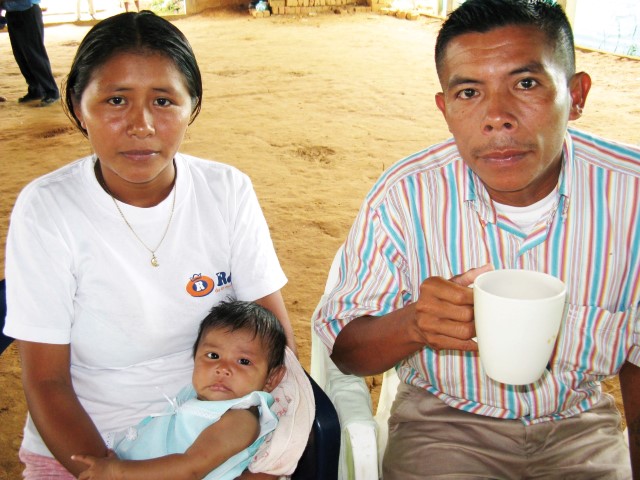 Arcesio (pastor at Raya and co-translator) with his wife, Damaris