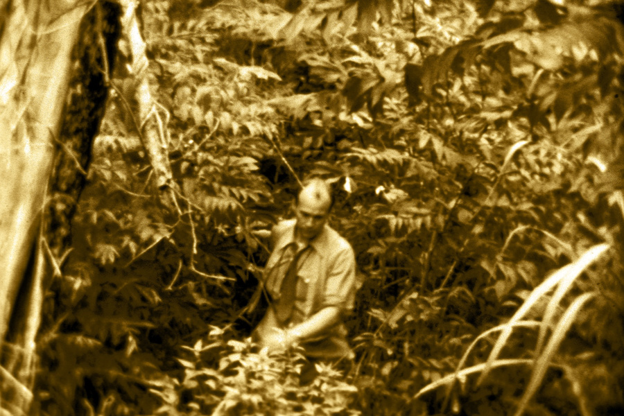 Cecil Dye in the jungles of Bolivia, where he was martyred