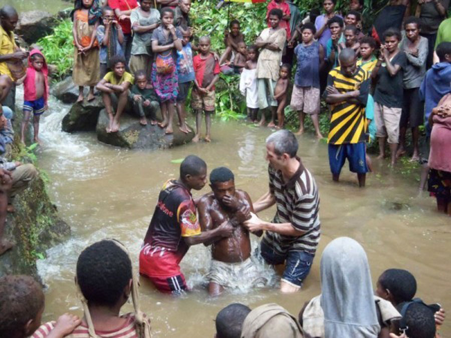 Baptism, Church, Born, New believers