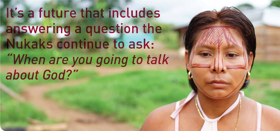 It’s a future that includes answering a question the Nukaks continue to ask: “When are you going to talk about God?”